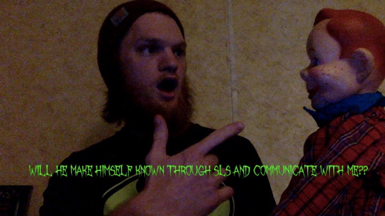 LIVE static cam with SLS, Ghost Box, Ghost Meter Pro, and Doody the haunted ventriloquist!