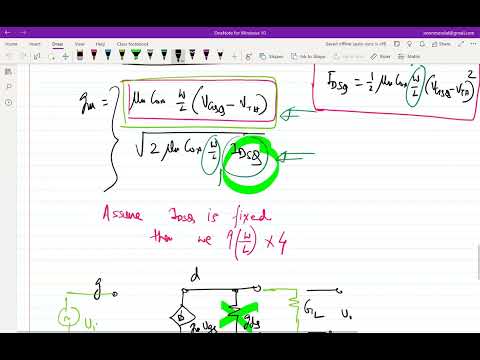 Thumbnail for Lecture 8: Capacitances in MOSFET