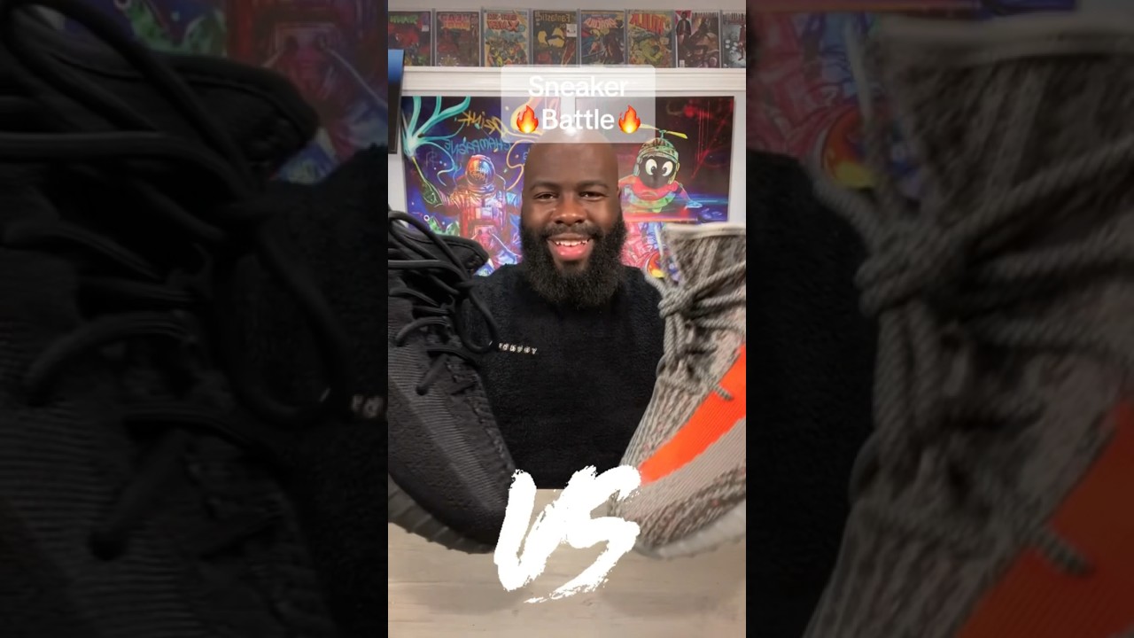 Sneaker Battle Adidas Yeezy 350 V2 Onyx VS Yeezy V2 Beluga