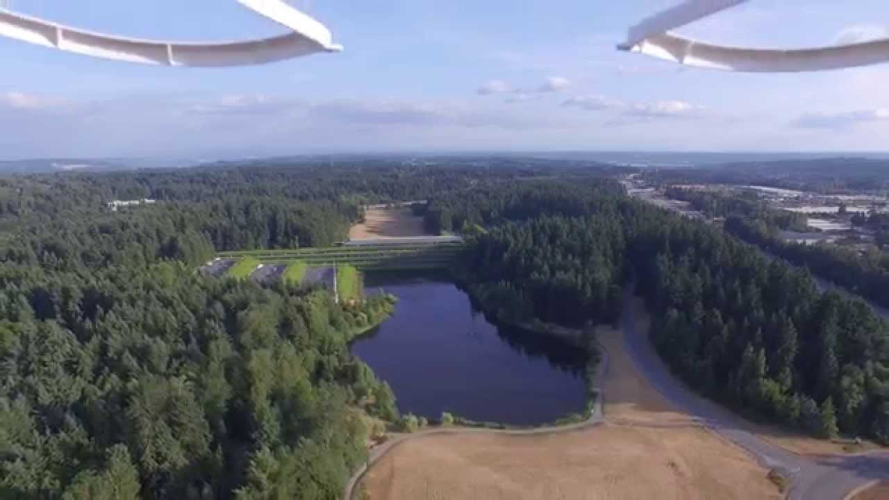 Aerial View of Weyerhaeuser's HQ DJI Phantom 3 Pro Flight in 4K YouTube