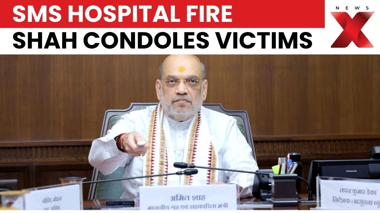 Amit Shah Condoles Loss of Lives in Jaipur SMS Hospital Fire Tragedy | NewsX