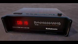 1980's Alarm Clock - Unreal Engine 4 (UE4) screenshot 4