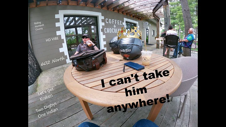 The Cedar Coffee Escapades. You can't take him any...