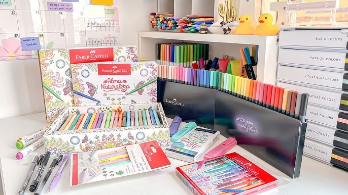 💥NO COMPRES estos COLORES, colores PIRATAS!!💥 Faber Castell 72