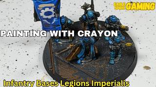 How to paint Warhammer: Legions Imperialis Bases