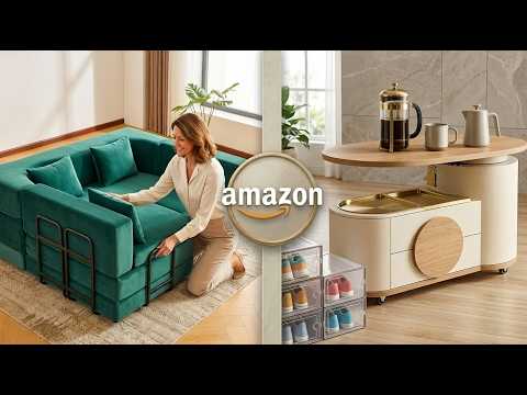 29 MORE Space Saving Furniture & Multi Functional Designs for a Modern Home!