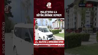 Malatyada 4,4 Büyüklüğünde Deprem