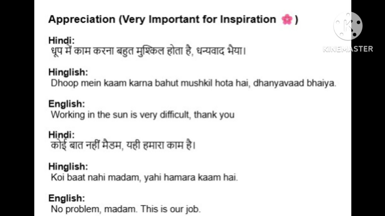 Learn Hindi with me