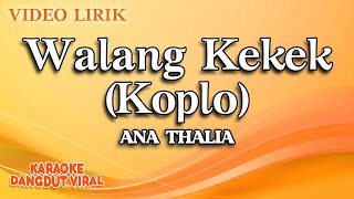 Ana Thalia - Walang Kekek Koplo (official video lirik)