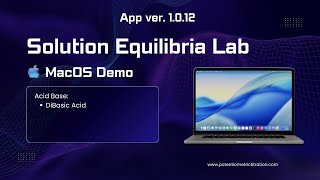 Solution Equilibria Lab Demo (MacOS) | Equilibrium Modeling & Analysis screenshot 2
