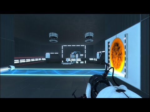 Portal 2 Test Chamber #427 static portals 6 - YouTube