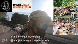 Chill, kwentuhan, bonding. Cinta coffee soft- opening @ wings on wheels screenshot 2