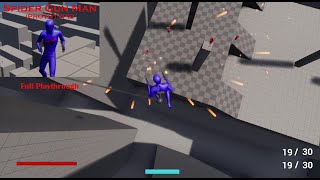 Spider Gun Man Prototype V1 Full Playthrough