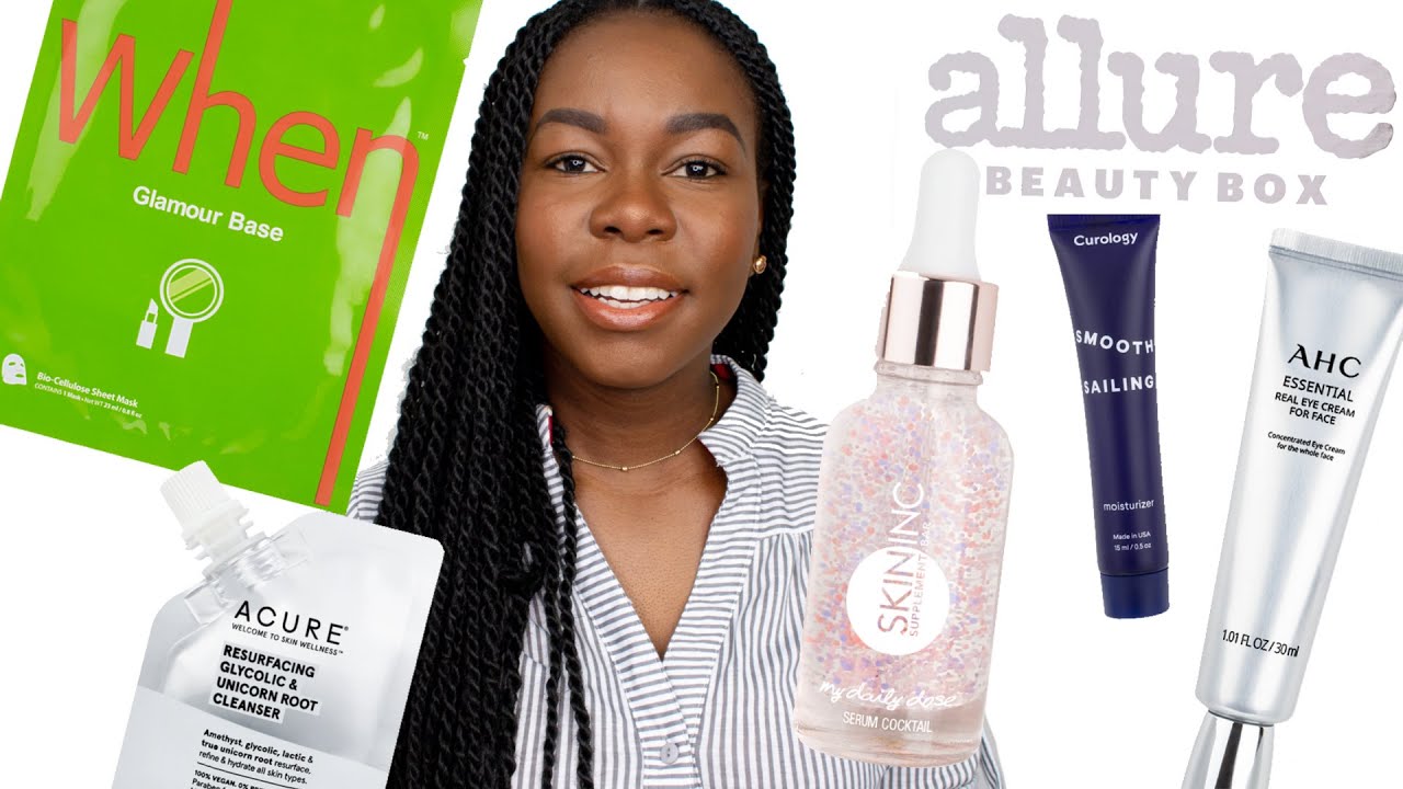 ALLURE BEAUTY BOX UNBOXING & REVIEW | MAY 2020 - YouTube