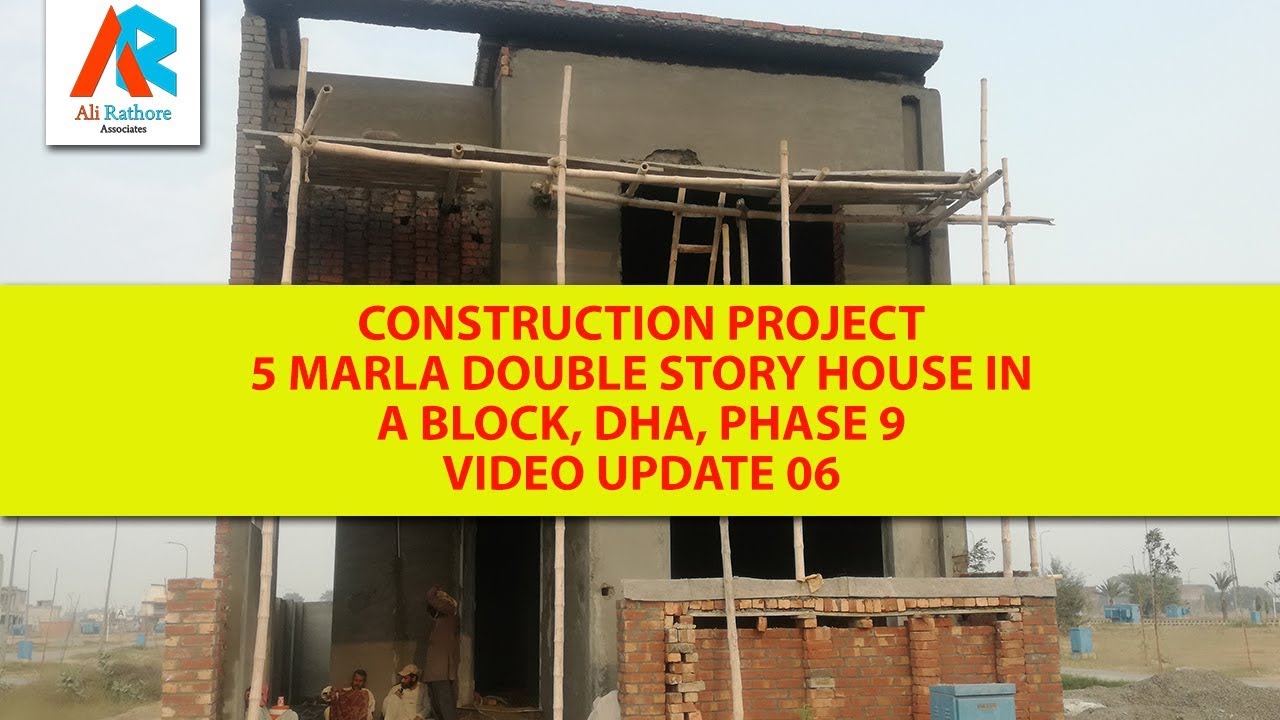 Construction of 5 Marla House in A Block, DHA, Phase 9 (9 Town) Lahore 06