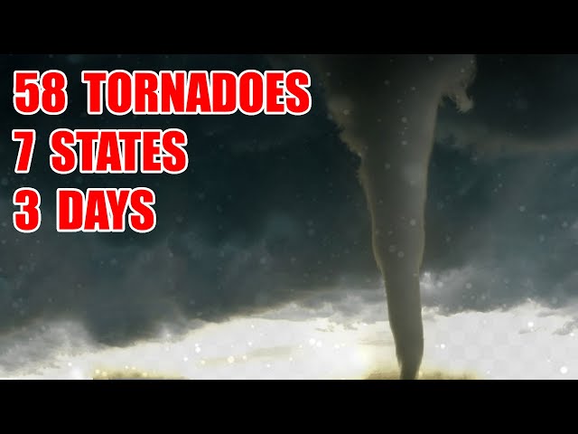 58 Tornadoes in 7 States in 3 days. December Tornadoes Leave 3 Dead. Winter Storm Brings Blizzard