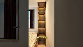 No Bunk Beds. No Cramped Space. Just Smart Design #shorts #interiordesign
