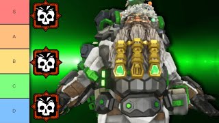 Deep Rock Galactic | Gunner Overclock Tier List