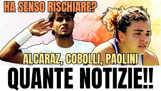 ALCARAZ SI RITIRA? COBOLLI SPAZZA VIA BERGS! PER JASMINE PAOLINI LACRIME AMARE A STOCCARDA!