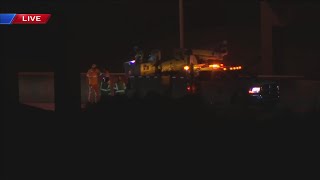Southbound traffic on Highway 41 closed in Henderson after reports of falling concrete