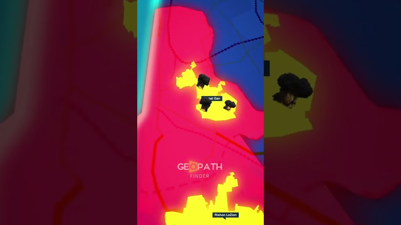 Massive Iranian Retaliation: Israel Hit Hard ⚠️ Tel Aviv 