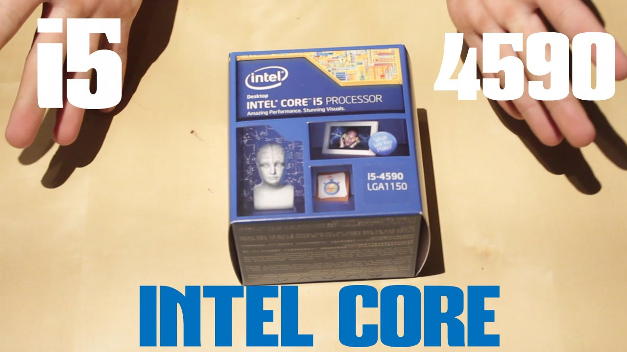 Unboxing: Intel Core i5 4590 3.3GHz LGA 1150 - YouTube
