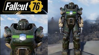 Fallout 76 Park Ranger Power Armor Skin Showcase Youtube