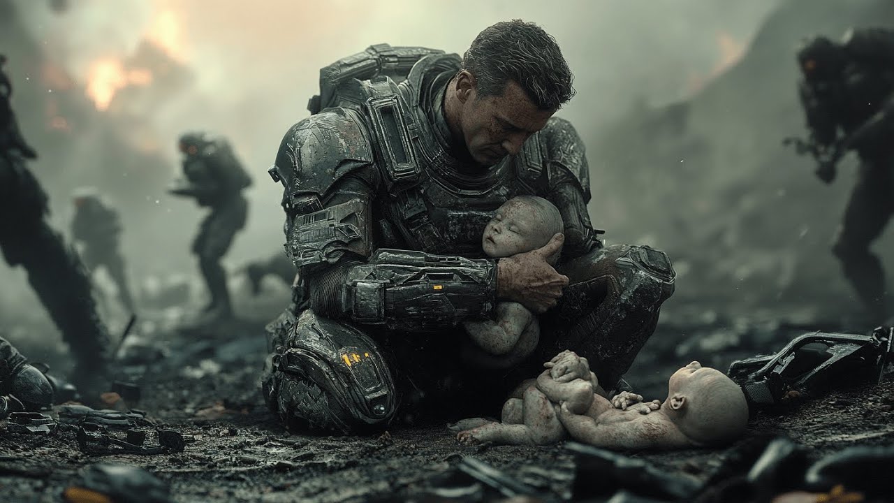 Everyone Abandoned Paralyzed Alien Babies on Battlefield Besides HUMAN Best HFY Stories | HFY Sci-Fi