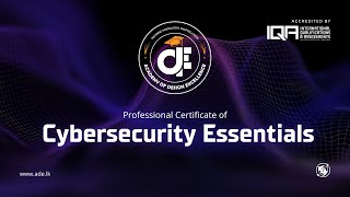 ADE - Cybersecurity Professional Certificate - Batch 01 - Free Introduction
