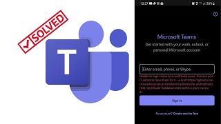 How To Fix Microsoft Teams Not Working On Android Phones