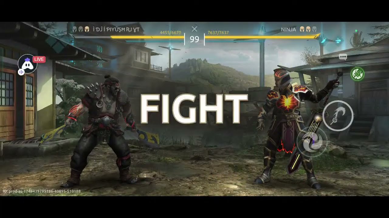 Brain wash In Shadow Fight Arena Live DJ PIYUSH RJ YT