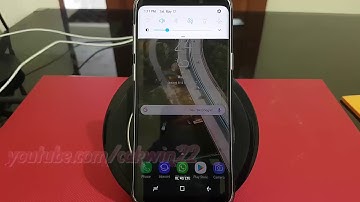 Samsung Galaxy S9 : How to Enable or Disable Show Brightness Control on top (Android Oreo)