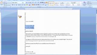 Cut, Copy, and Paste Shortcuts in Word