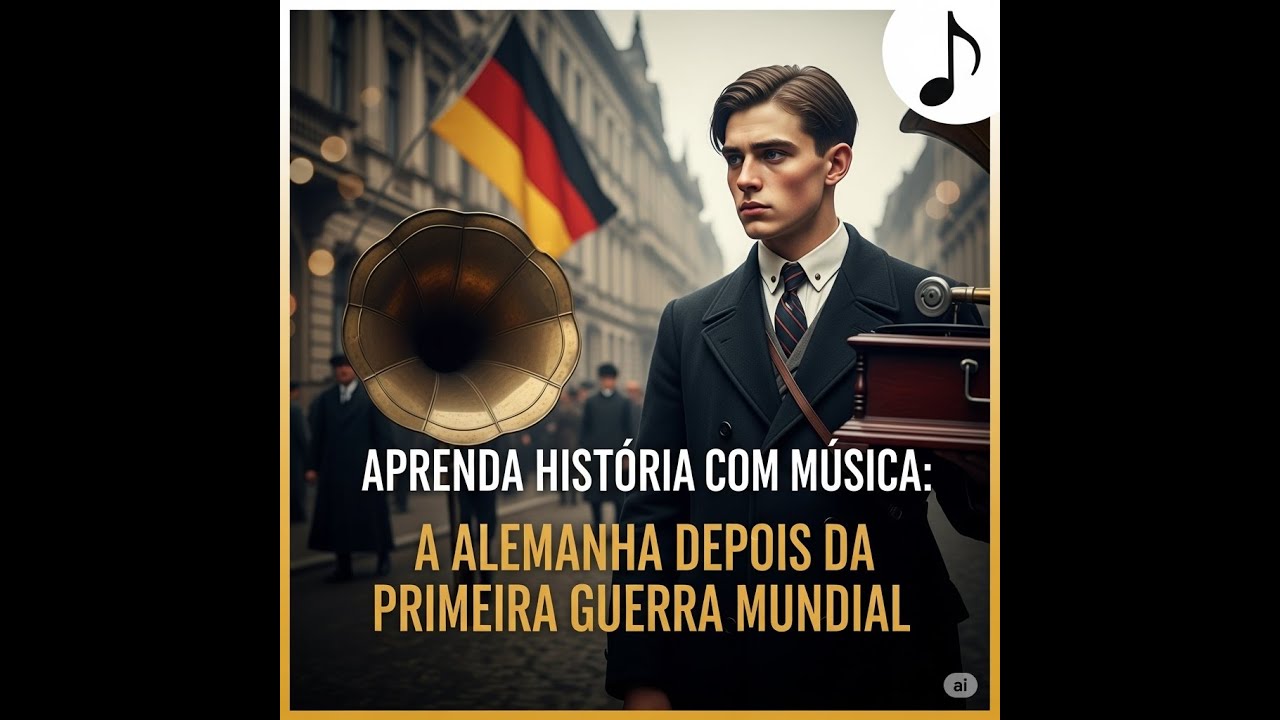 📜  Ascensão de Hitler - Pós Guerra (PARTE 1 )🎧 Aprenda História com Música 🎧