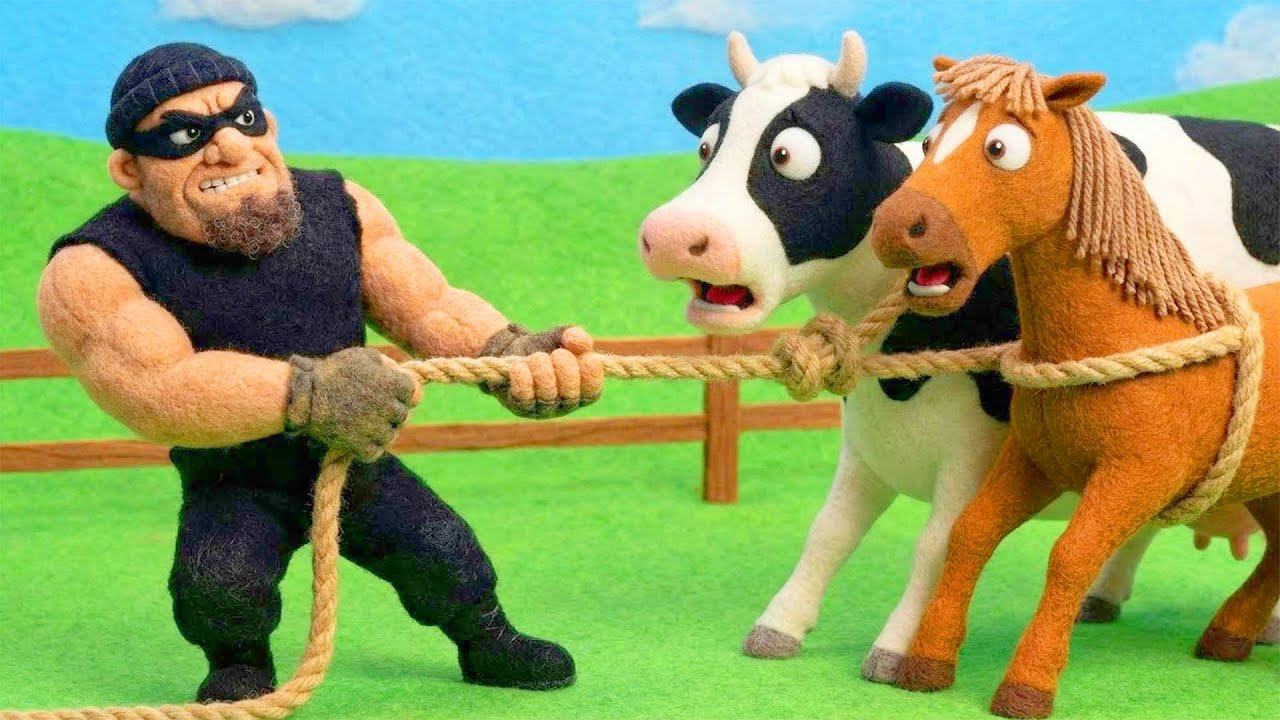 Вор на ферме Старого Макдональда 😱 | Все животные пропали! 🐄