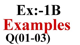 Class 9 Maths Coordinate Geometry Ex 1B Examples 1 to 3 |RS Aggarwal Solutions 2026-27