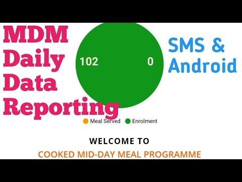 Mid Day Meal Daily Report  Submission Process Via Android App I O.S News