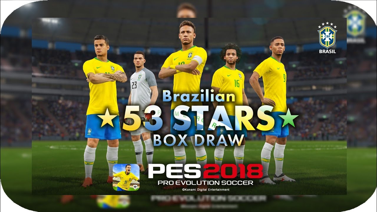 Brazilian *53 STARS* Box Draw | PES 2018