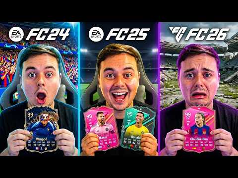 99 RATED FINAL SQUAD IN EVERY EA FC/FIFA EVER!! WHICH ONE WAS THE BEST??