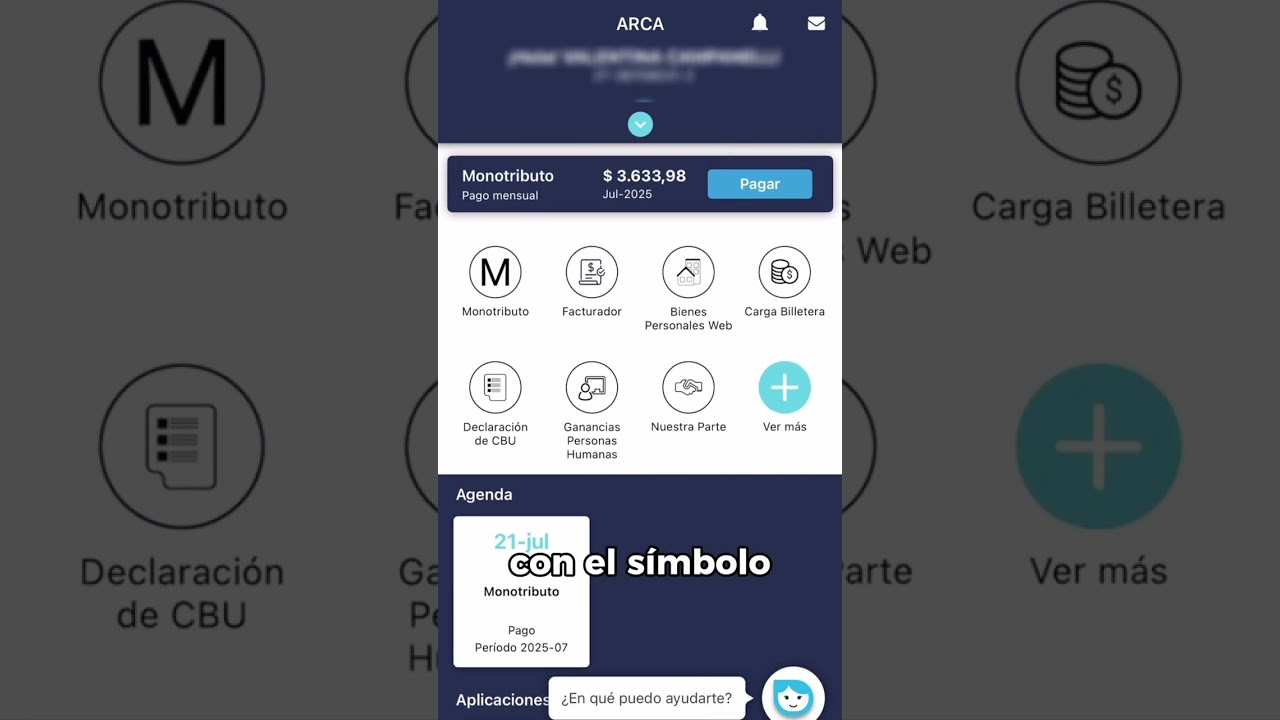 ARCA MÓVIL: Consultar deuda