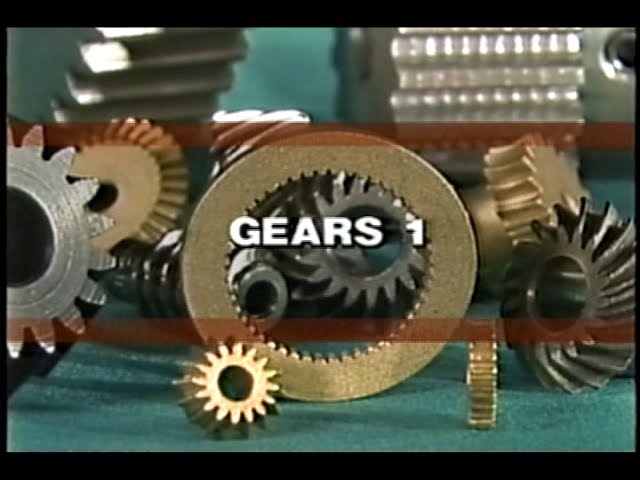 1970's NUS training series Gears Unit 01
