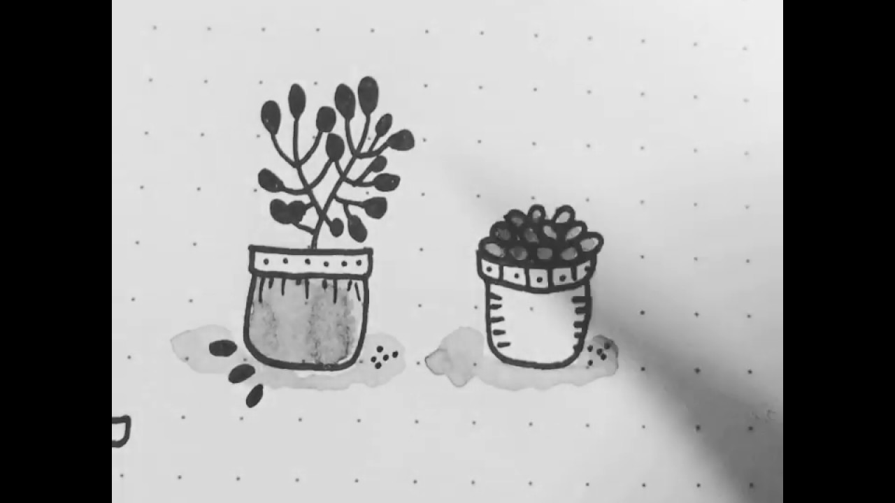 Potted Plant 1 Doodle