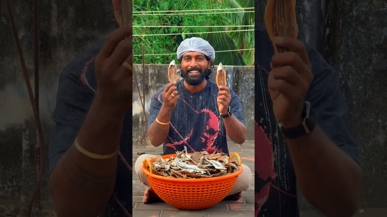 கருவாடுக்கே அரசன் 👑 இந்த முரல் கருவாடு | intha karuvada epdi sapda viumbuveenga? #shorts