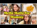 Made mummy’s fav Methi Mathi| Mere haath ka bana kuch to zaroori tha ❤️| Dipika Ki Duniya