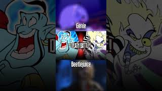 DEATH BATTLE Thumbnails: Genie vs Beetlejuice