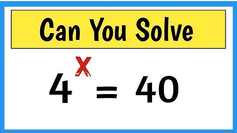 Nice Logarithmic Math Simplification | Find The value Of X