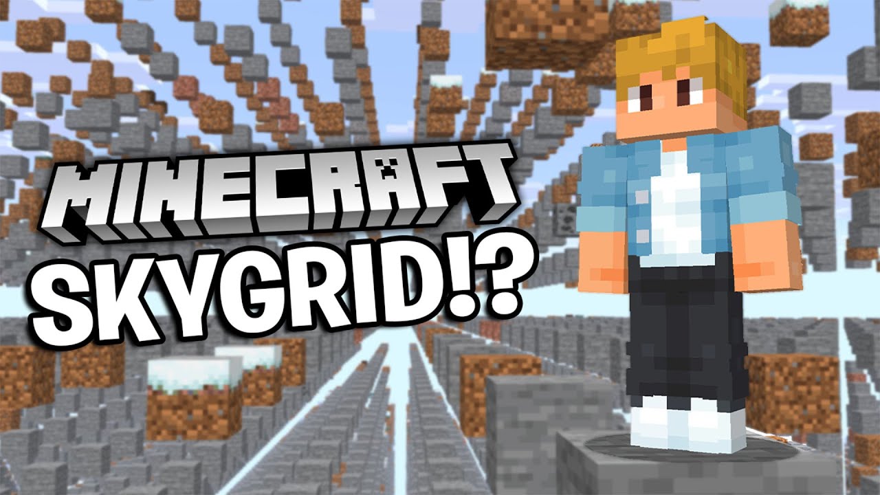 I Tried The Minecraft SKYGRID Challenge!