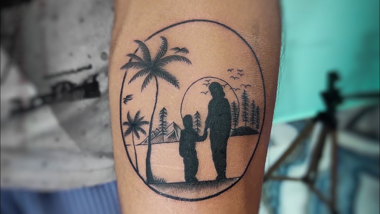 Mom Tattoo || Mom and Son Tattoo || Scenario Mom Son Tattoo || Smart Ink Tattoo Studio