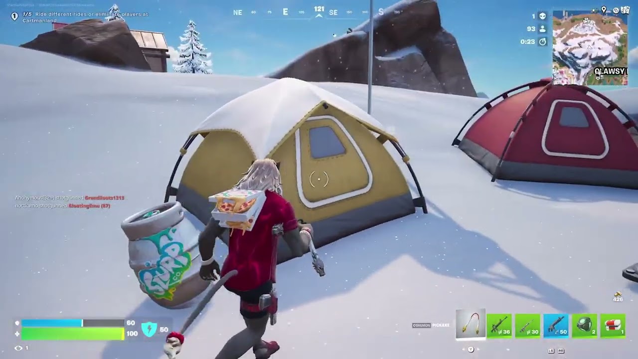 Southpark intro Coffee Games Fortnite Winterfest Chap7 Shadowrobzpizza