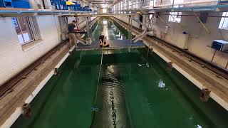 What it Takes to Clean a Towing Tank - Summer 2022